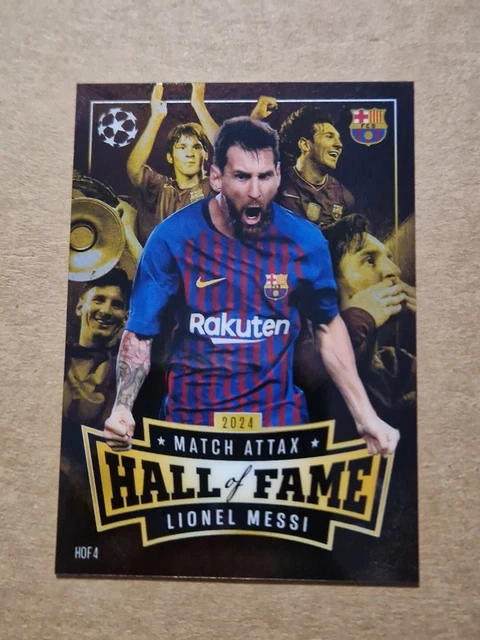 Carte Relique Topps Messi 1/1 – FC Barcelone – 125 Ans Anniversaire – Maillot Porté